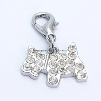 Pet Bling Tag Симпатичная форма Подвеска-подвеска для собак Ювелирные изделия со стразами Аксессуары Esg16530