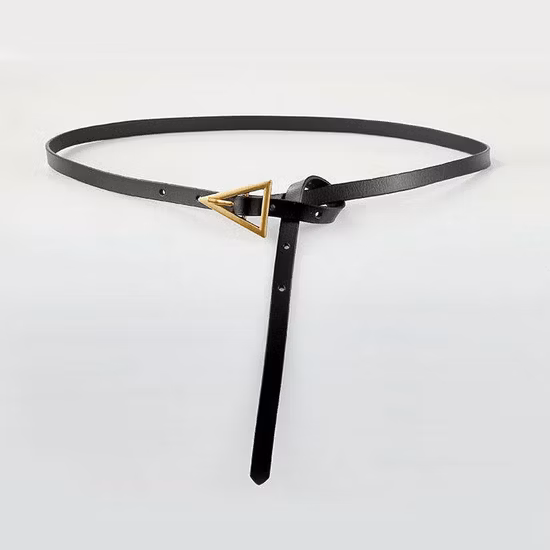 Кожаные ремни с модной пряжкой из сплава, женский ремень из натуральной кожи